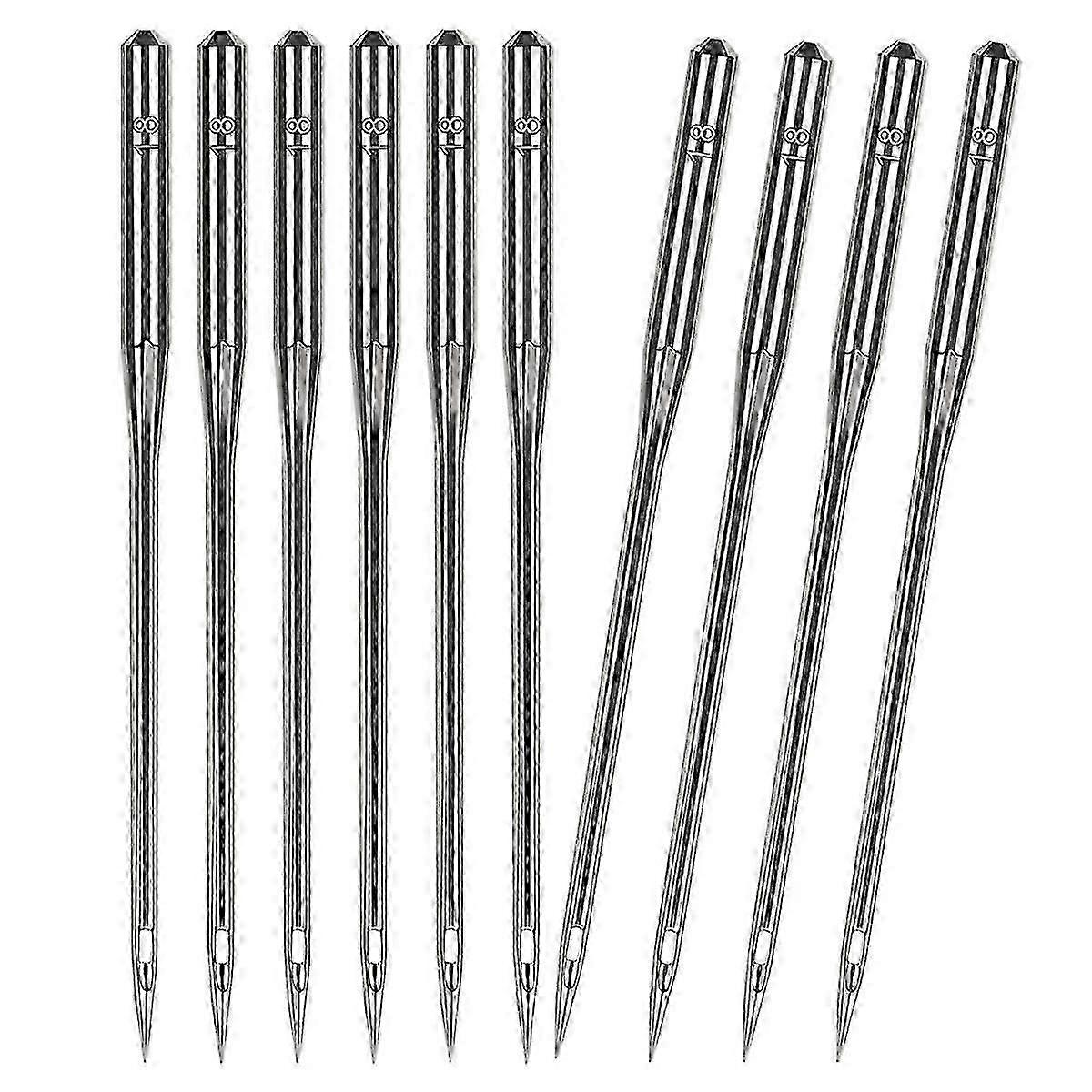 50 Pcs Universal Size 110/18 Heavy Duty Sewing Machine Needles, Suitable for Quilting Machines