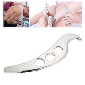 Aço inoxidável gua sha ferramenta manual raspando massageador ferramenta saudável ferramenta myofascial pain liberar mobilização tecidual