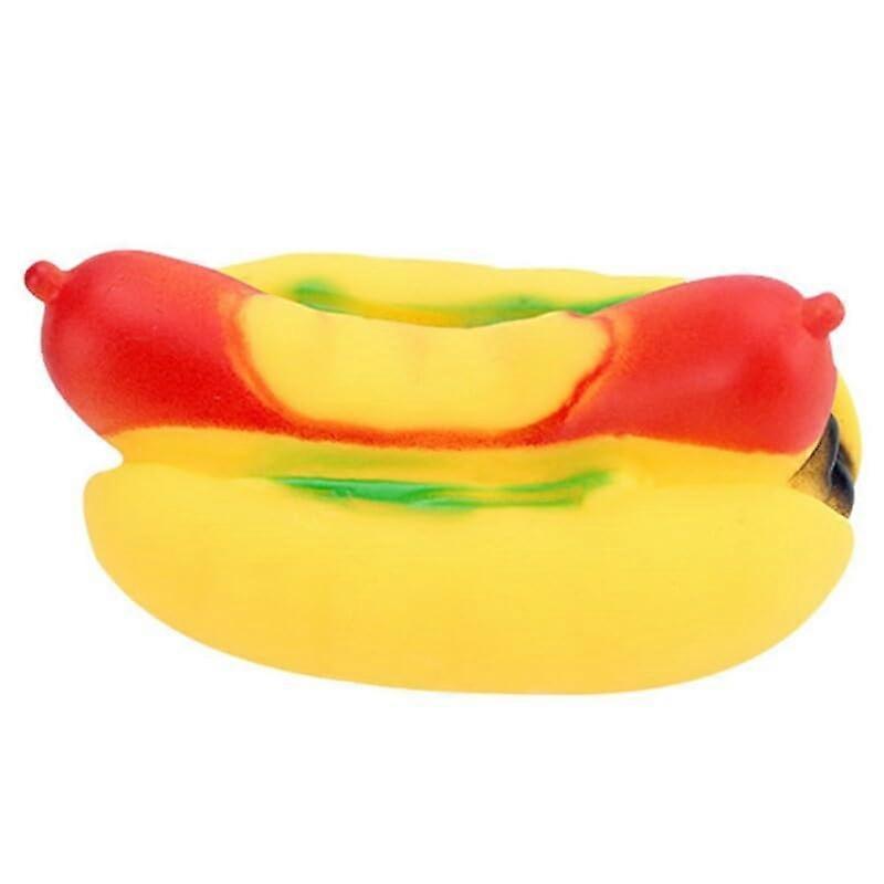 Realistic Squeaky Chew Toy for Puppies, Flexible Lightweight Plastic, Creative Training Fun for Dogs