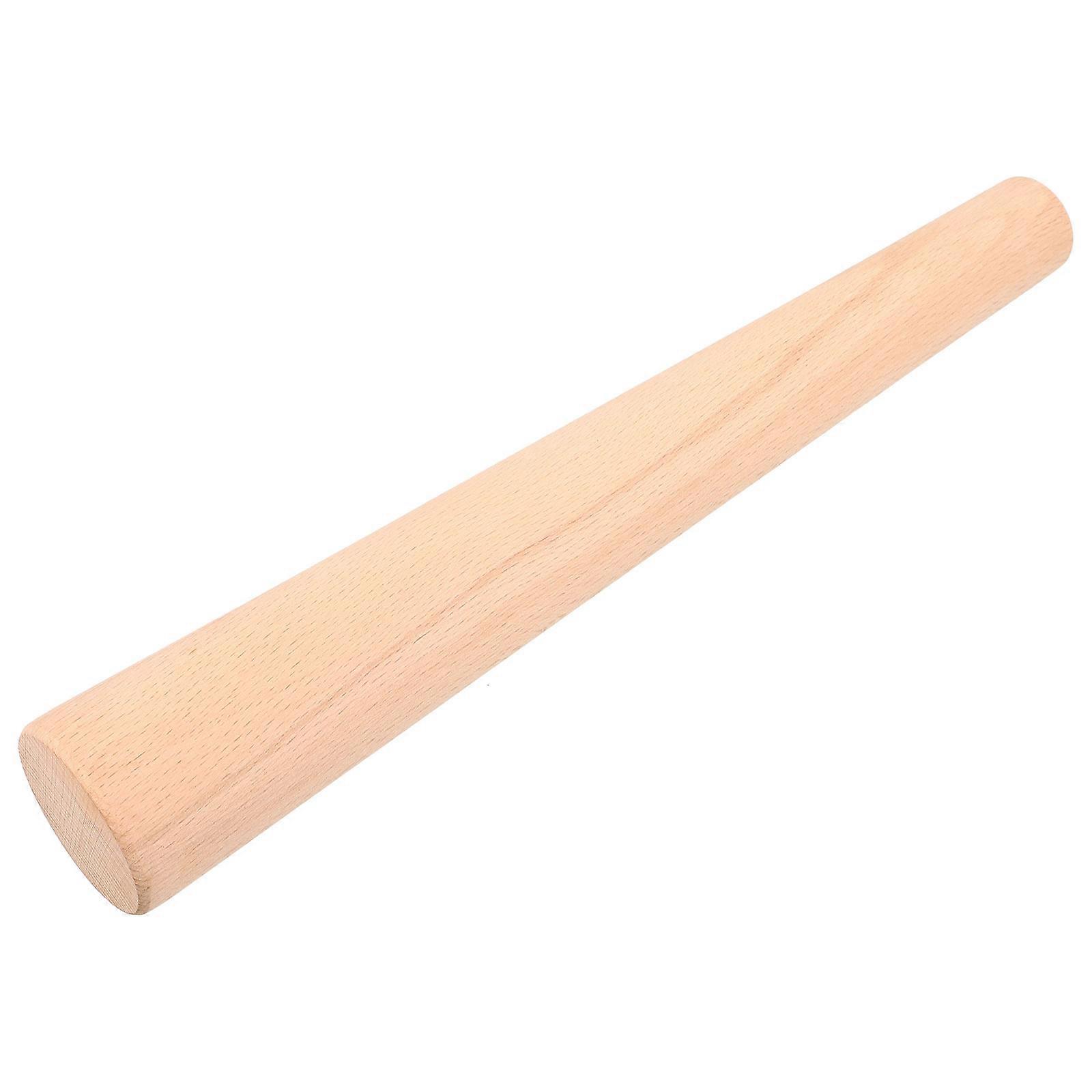 Mortero de madera para moler ajos, utensilio de cocina.