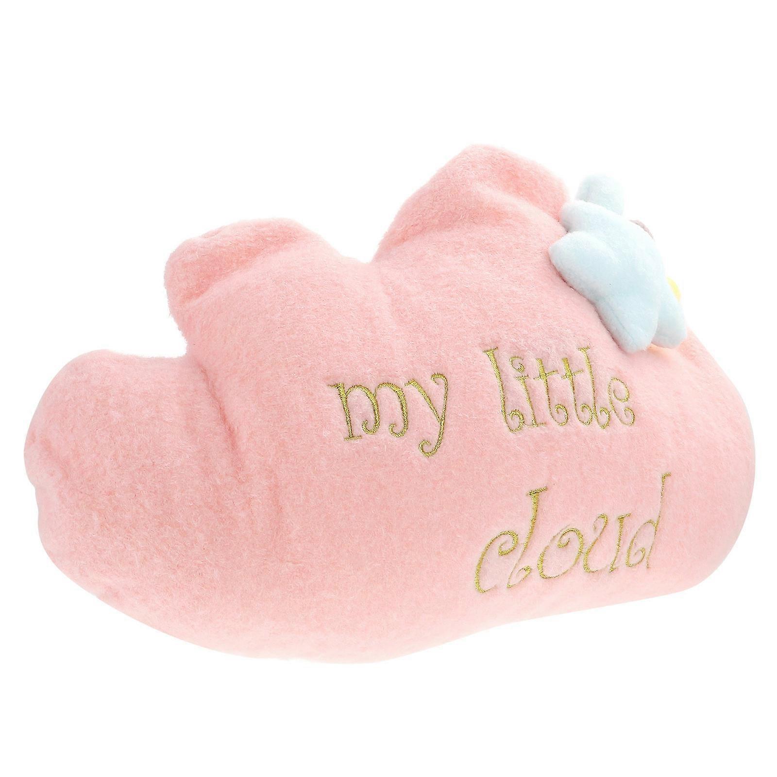 Cloud Throw Pillow Adorable Stuffed Pillow Decoration 45x30cm Plushies For Playing 1Pack