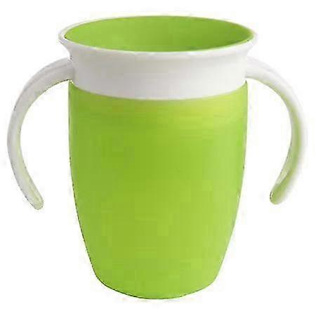 240ml Baby Training Cup in Green - Ideal Sippy Cup for 6 Months & Up - Durable and Easy-Grip Design for Early Development