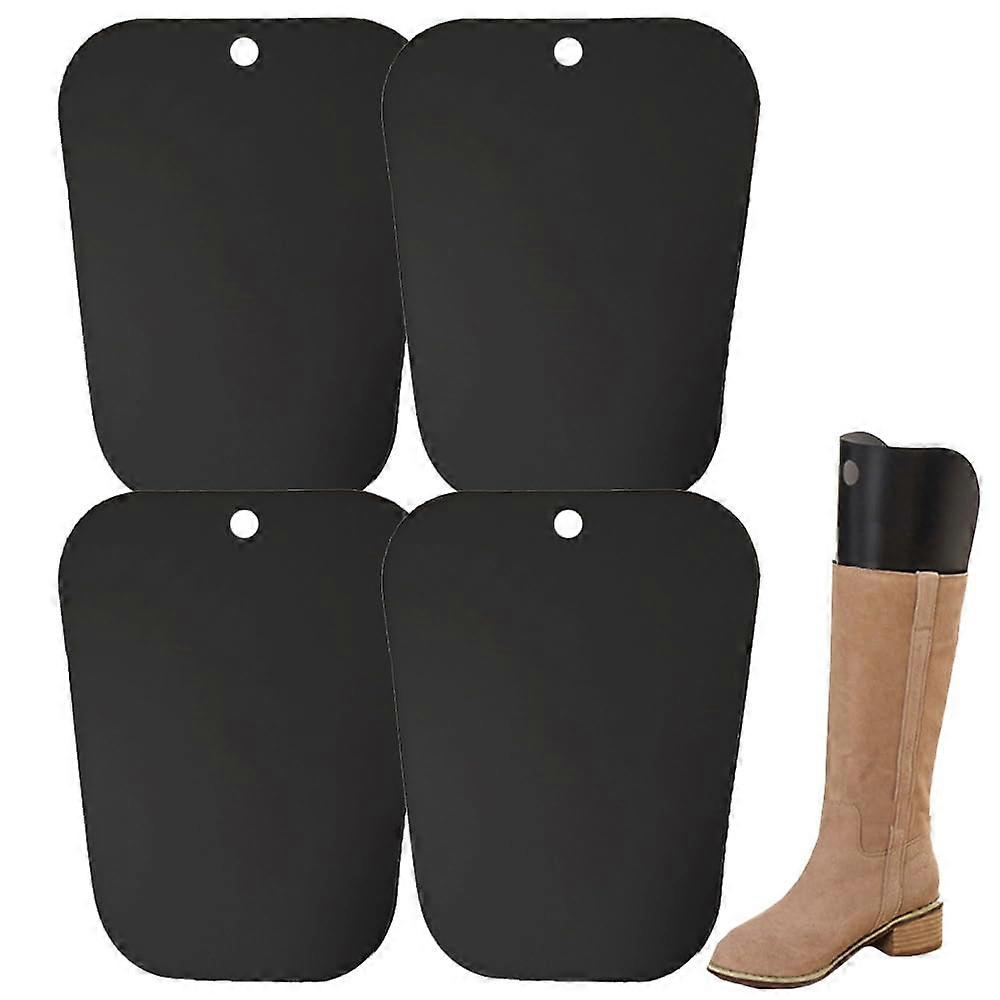 4 x Plastic Shoe Holder  Support 36 Black