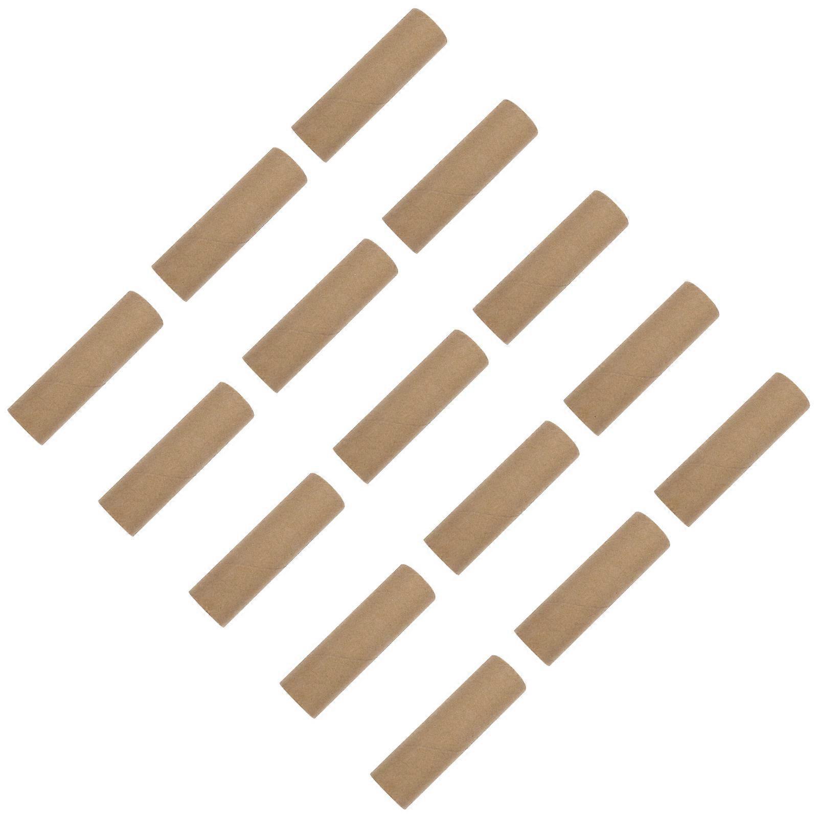 15PCS DIY Cardboard Tubes for Handicrafts – Thick Kraft Paper Rolls for Creative Art Projects and Home Classroom Building Crafts