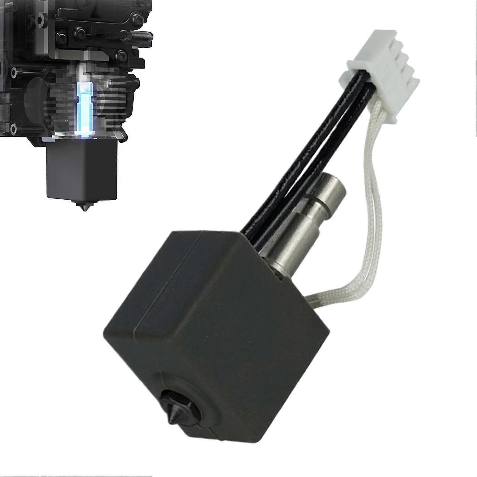 Assembled Hot End, Hardened Steel Nozzle Performance Upgrade