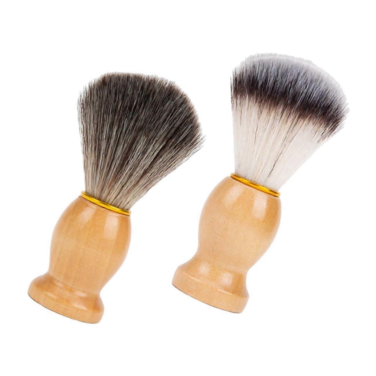 Pack of 2 Shaving Brushes for Men Professional Beard Care