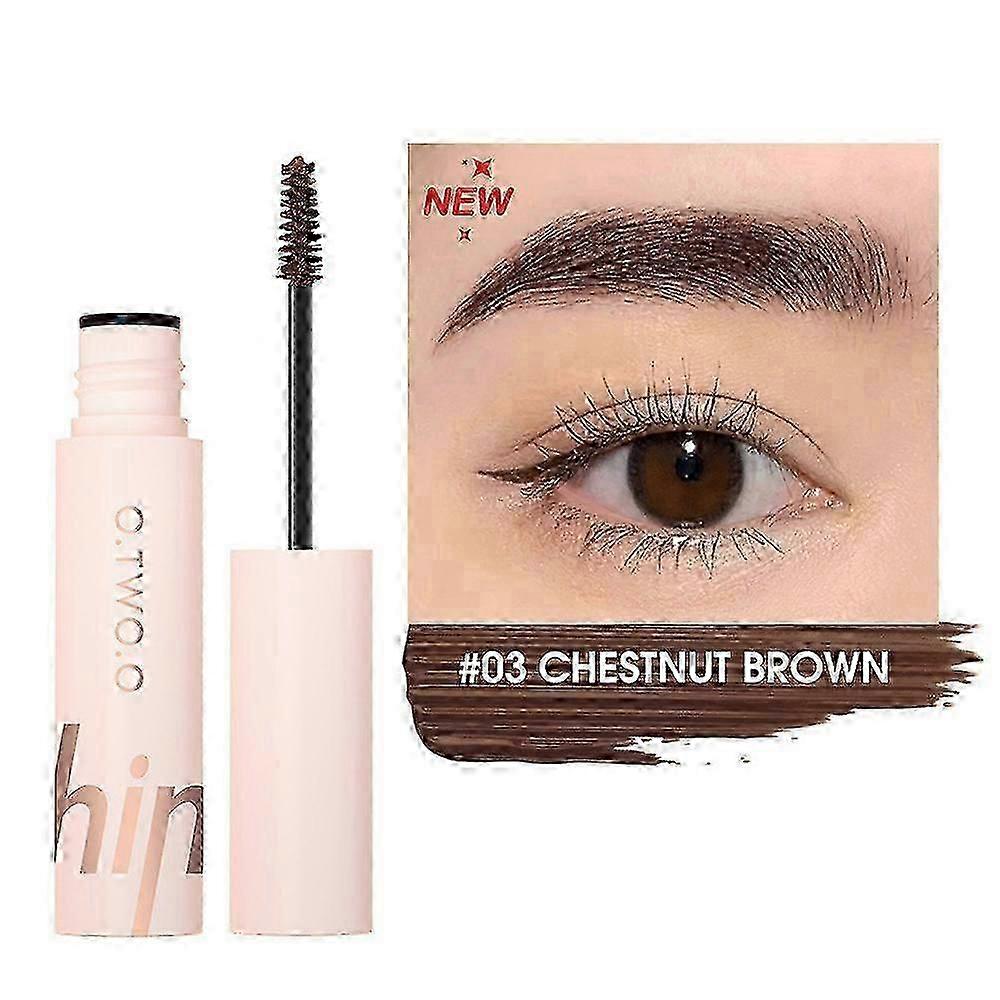 O.TWO.O Soft And Natural Naked Eyebrow Tint Set Mist Eyebrow Cream Long-lasting Non-Removing Makeup Waterproof Not Easy To Smudge Eyebrow Cream