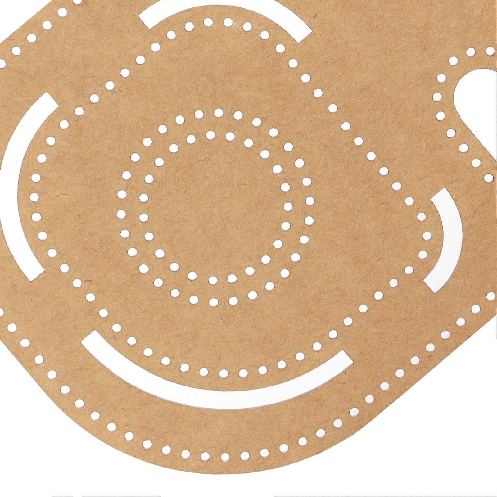 Acrylic Template DIY Transparent Craft Tools with Protective Layer for Distance Cutting Ruler Making