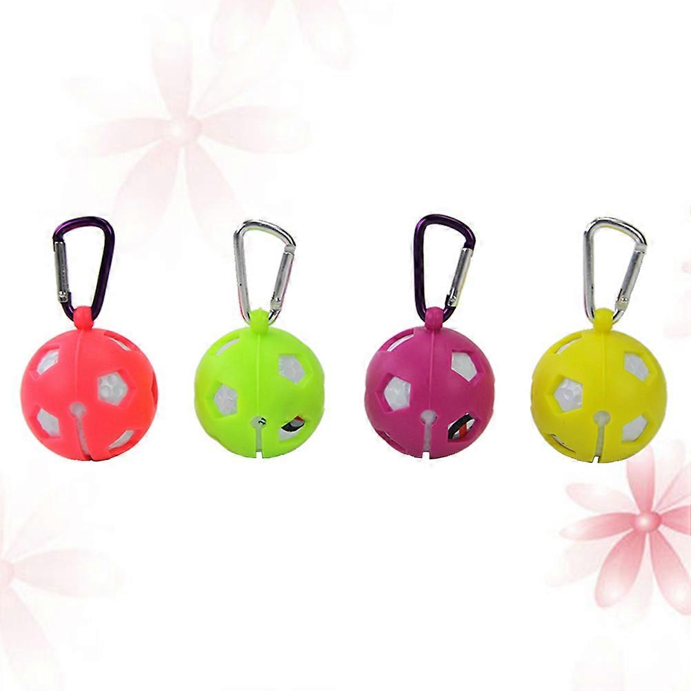 Portable Silicone Cover with Metal Hook for Protection Assorted Color Lightweight Easy to Most Balls