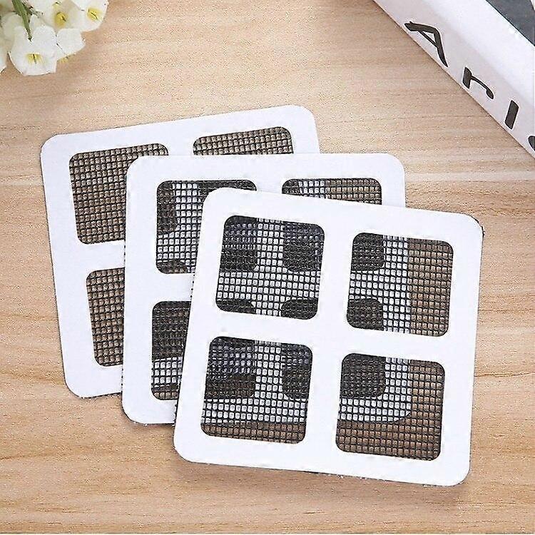 Househeld Tools 3/6PCS Door and Window Screen Repair Kit Mesh Screen Patch Self-Adhesive Replacement Screen Patches for Repair Holes Tearing