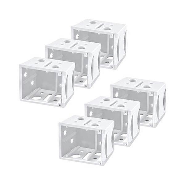 Blind Mounts White Profile Box Mounting Brackets Window Mount Blinds B2Y4
