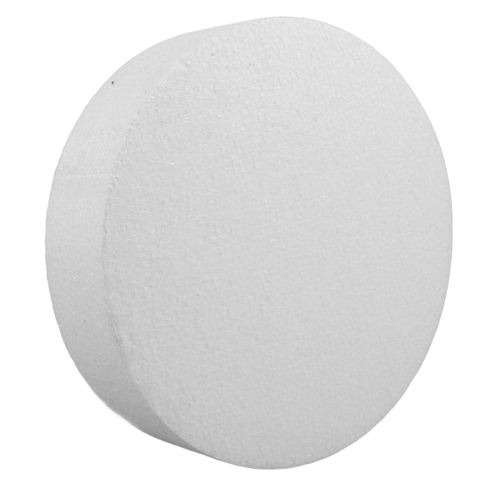 Creative Shaped Fake Cake Compact Model 2pcs Multi Function Cake Base Foam for Crafting Wedding Practicing Clay Making Supplies