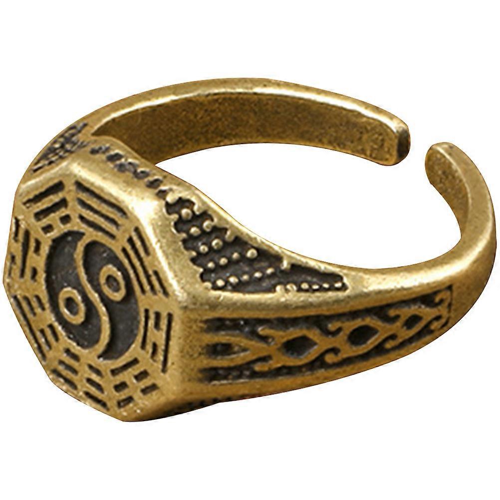 Adjustable Open Ring for Decor Skin Friendly Brass Multi China Ring 70 Characters