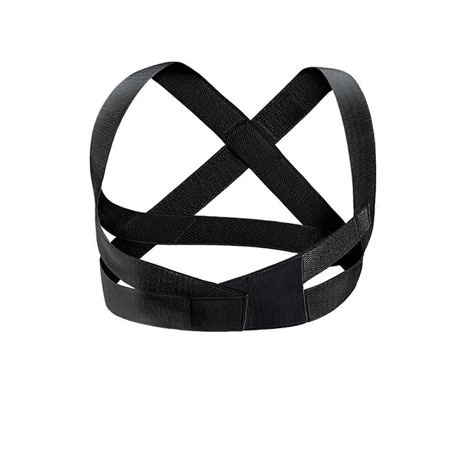 Posture Corrector For Men And Women, Unisex Back Support Brace, Adjustable, Black, Medium, Present