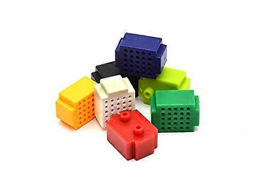 Solderless Mini Breadboard for Prototyping - Compact Size 170 Tie Points, Compatible with Standard Components