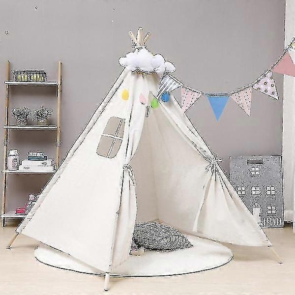 X Large Tipi Cotton Canvas Tent Playhouse