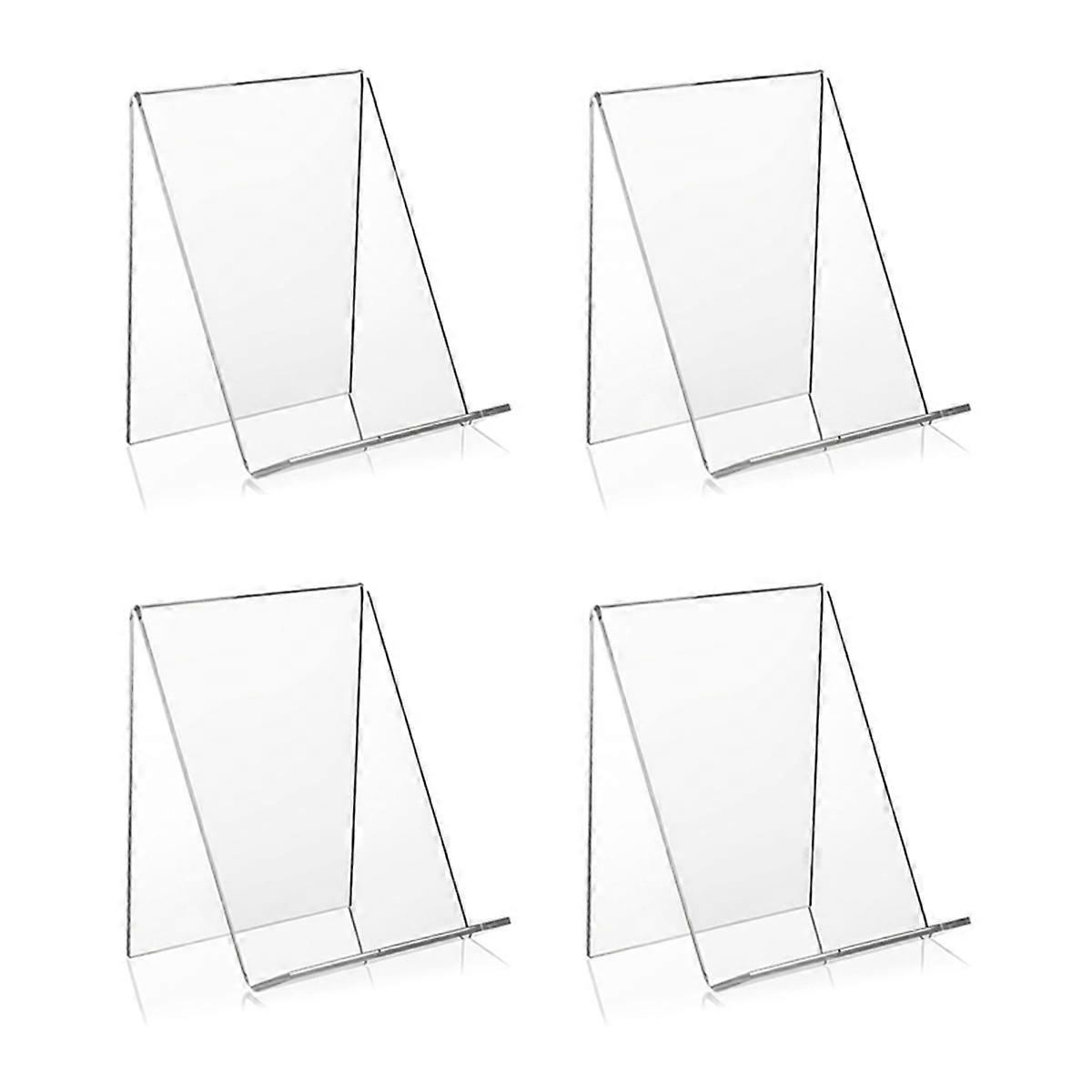 20X Acrylic Book Stand with LEDge,Transparent Acrylic Display Easel, Clear Tablet Holder for Books,,