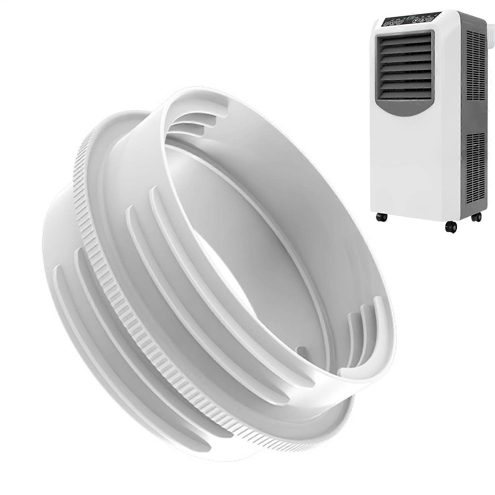 Mobile Air Conditioning Ventilation Hose Connection - Universal Adjustable Diameter Converter Adapter for Office and Warehouse Hoses
