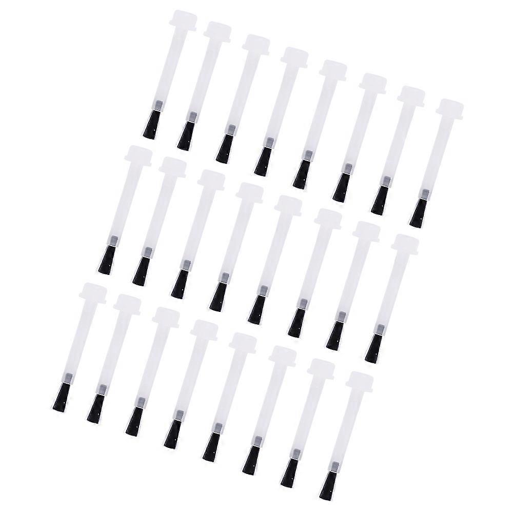 It looks like you're referring to a product listing for **disposable nail polish brushes**—possibly for organizing or enhancing the description for