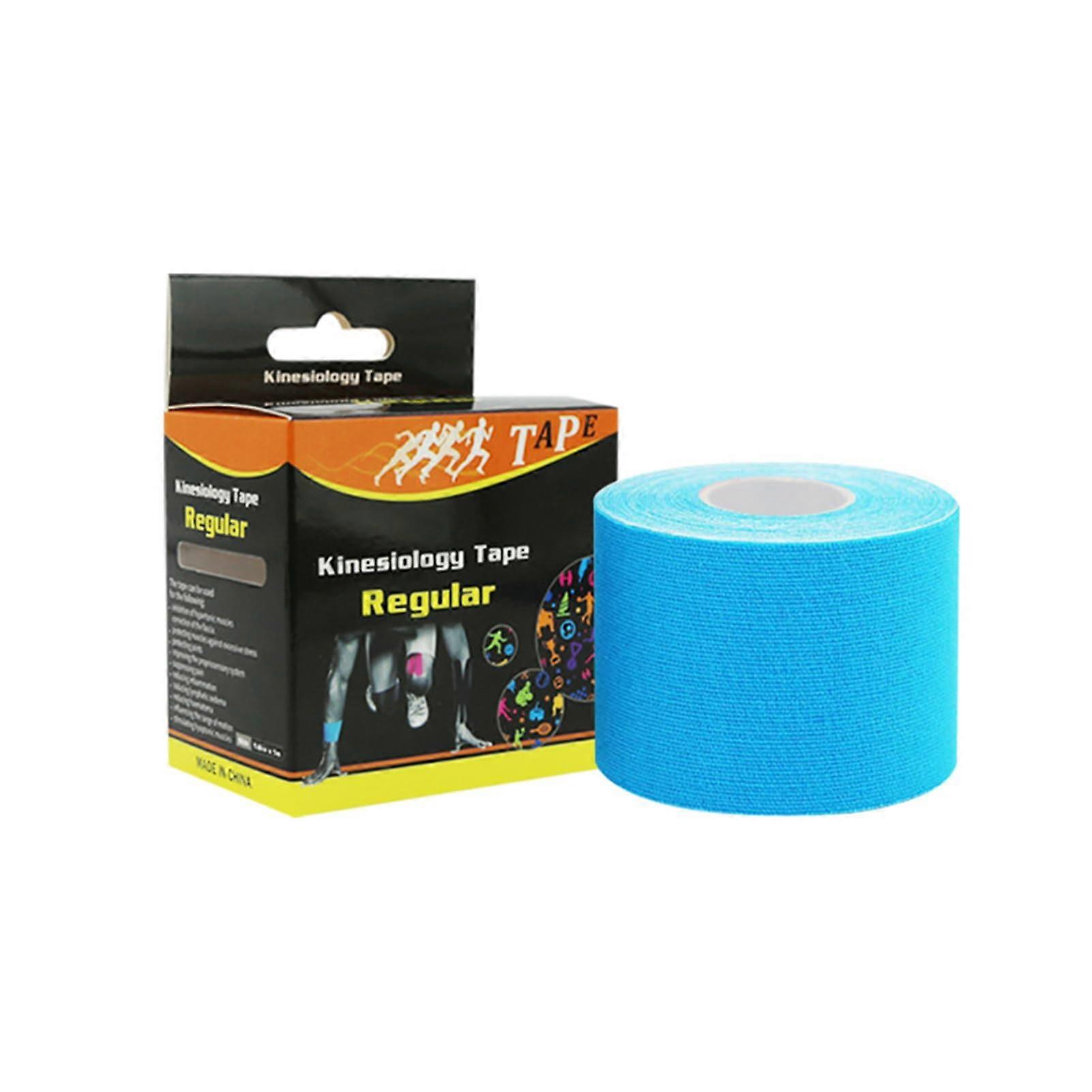 Kinesiology Tape Gentle Sport Extra SkinFriendly 5 cm x 5 m Blue