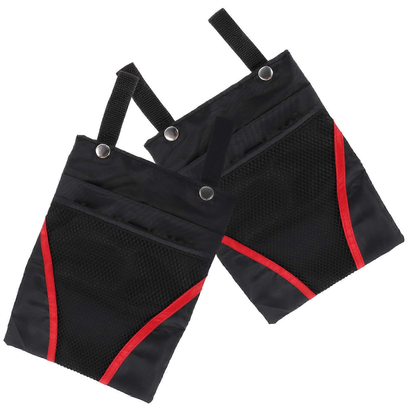 Bicycle Bag Set of 2, Triangle Handlebar Bags for Road and Fixie Bikes, Front Frame Storage, Lightweight Waterproof Design