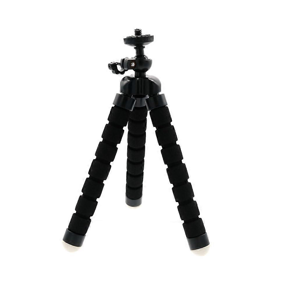 Portable Tripod, Mini Sponge for Smartphone and Camera NonSlip Stand, Lightweight Universal Compatible for Travel (18cm)