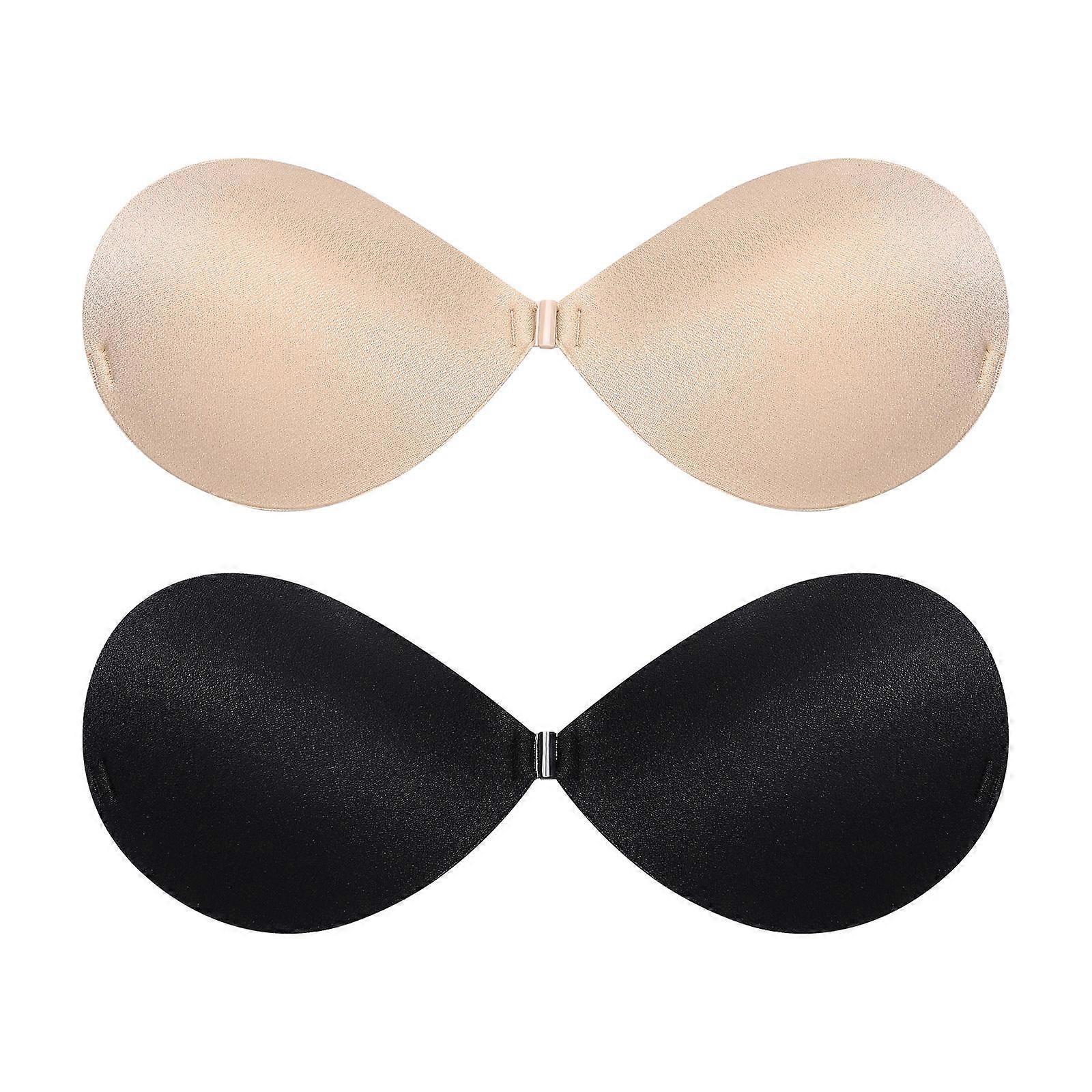 Backless Strapless Bras For Women Wedding Dress Style Assorted Color Adhesive Function 2Pack