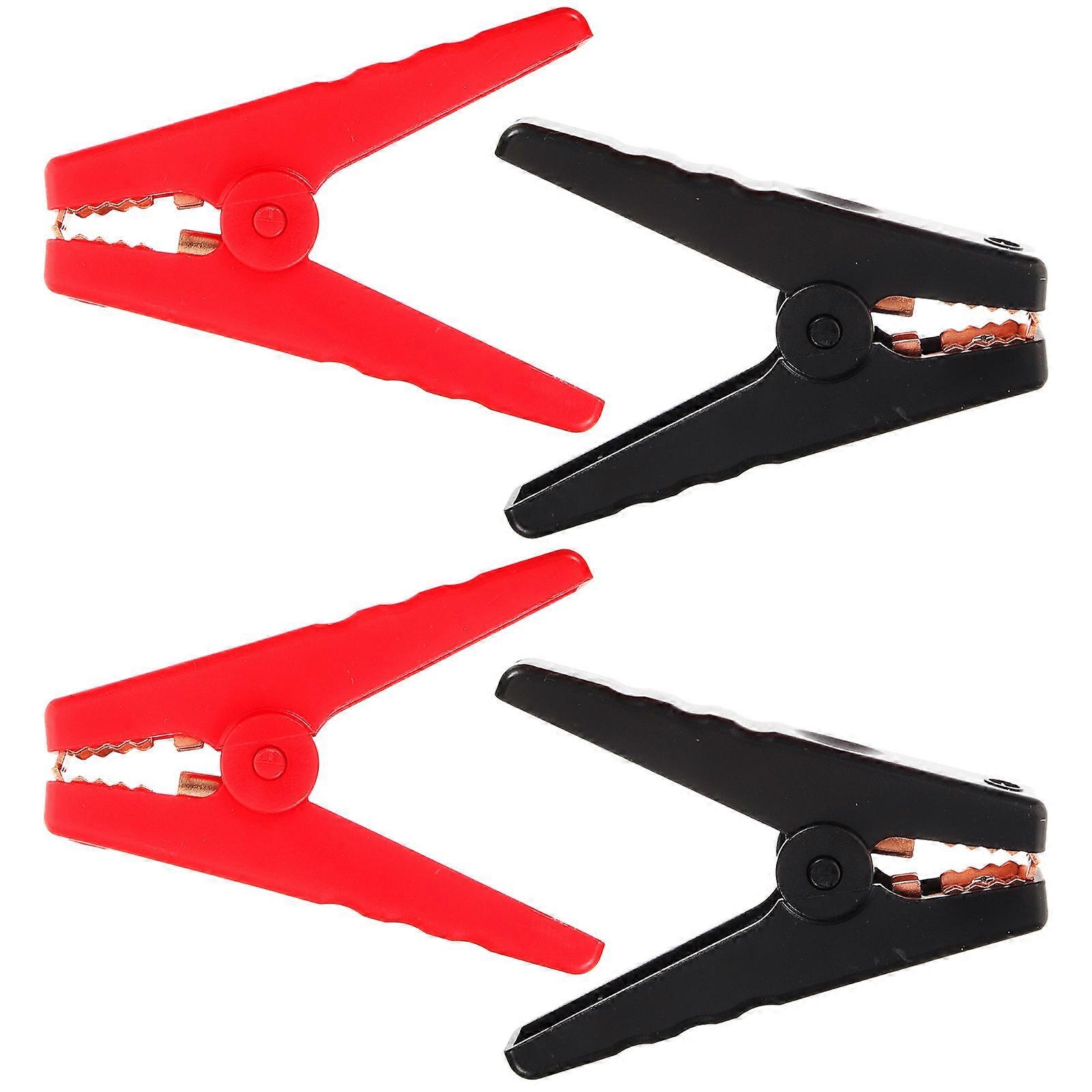 4pcs Jumper Cable Clamp Battery Car Accessory End