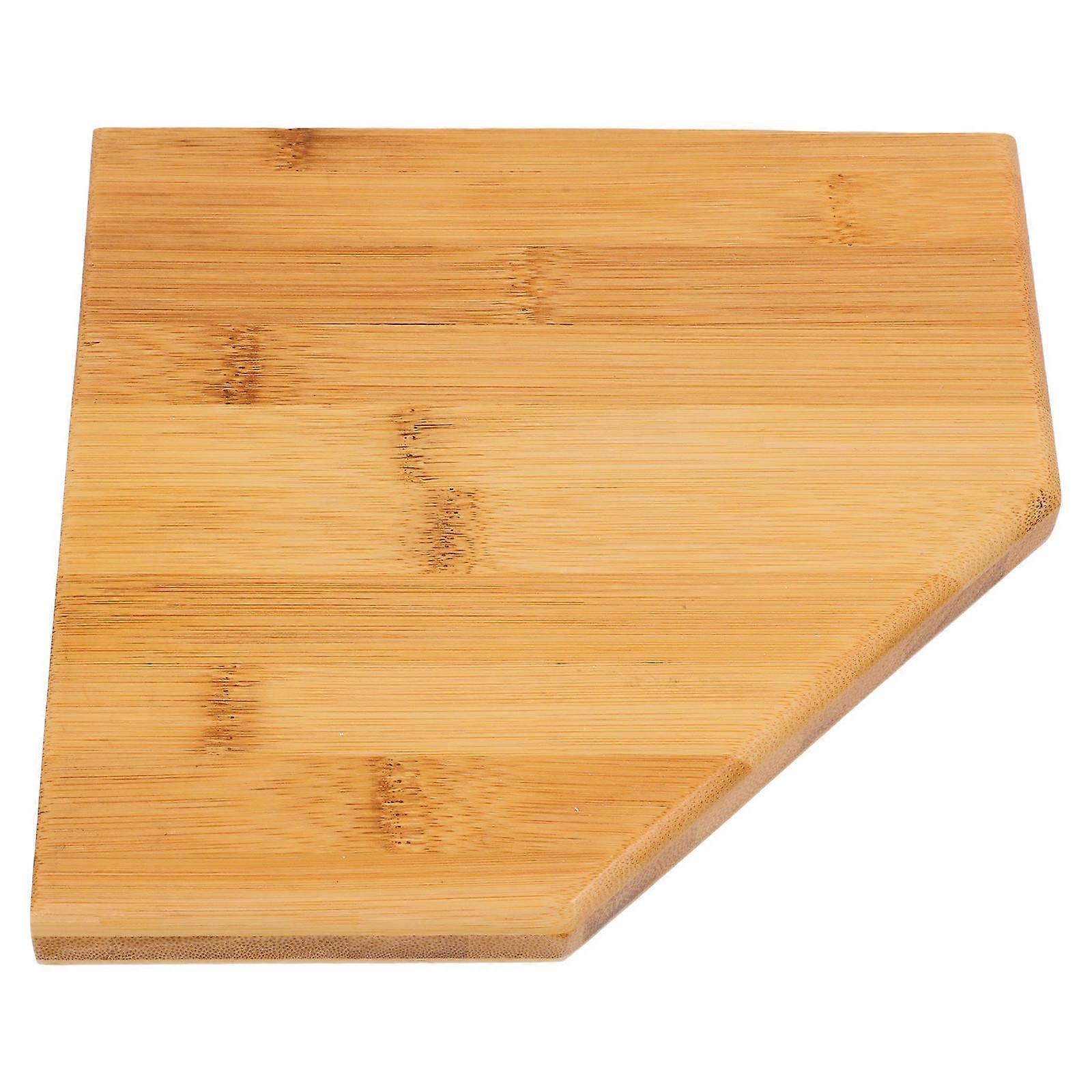 Rustic Bamboo Corner Wall Shelf Wall Mounted Storage Rack for Bathroom Kitchen Room Space Saving Organizer Easy