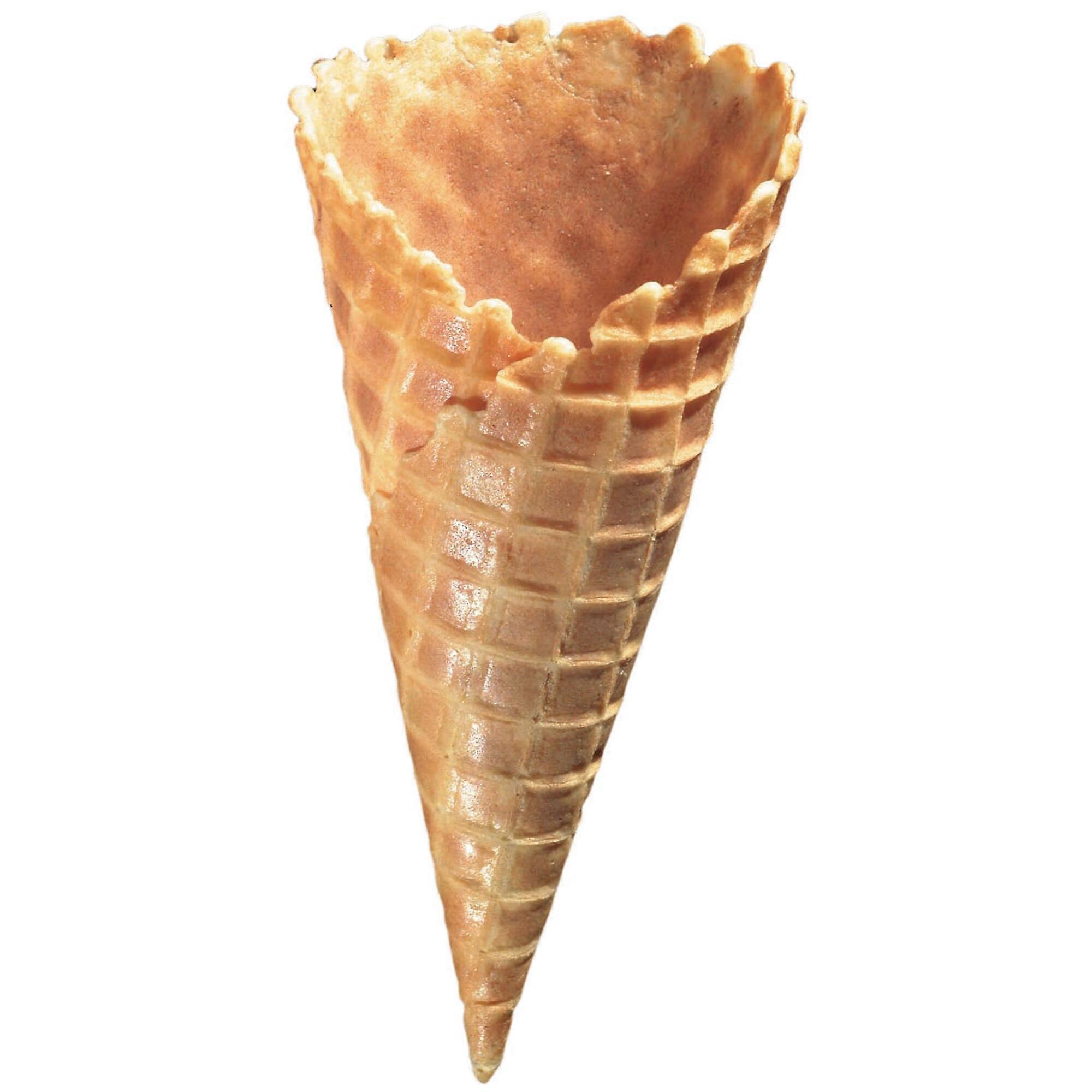 Wafer Medium Waffle Cones (2 Scoops), 120 Pieces