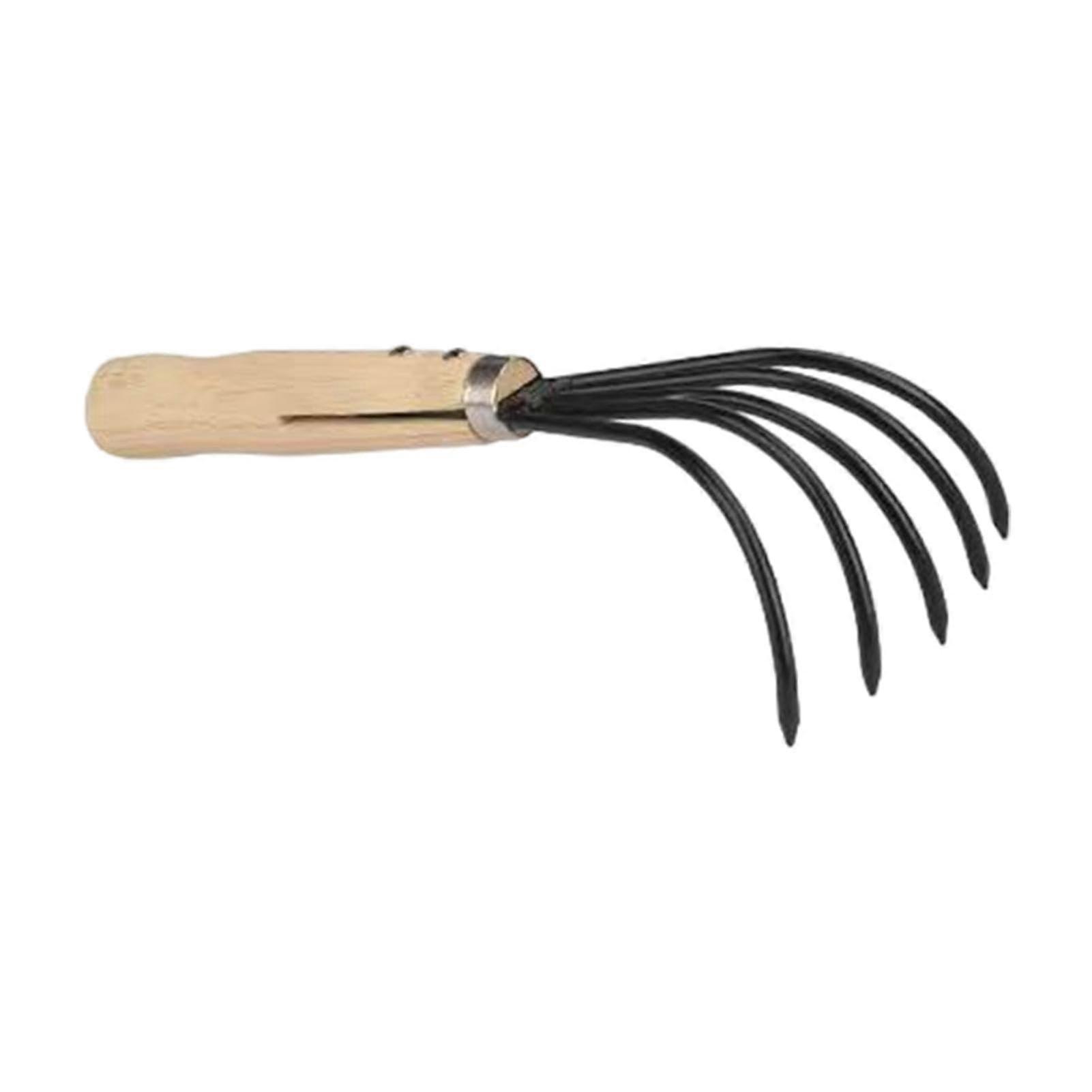 Garden Hoe And Cultivator, Hand Hoe For Gardening, Weeding And Tillage, Robust Lawn Rake Tool