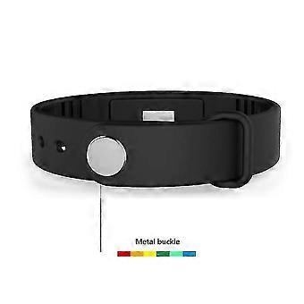 V9 Temperature Monitor Vibration Alarm Wristband BraceletPink