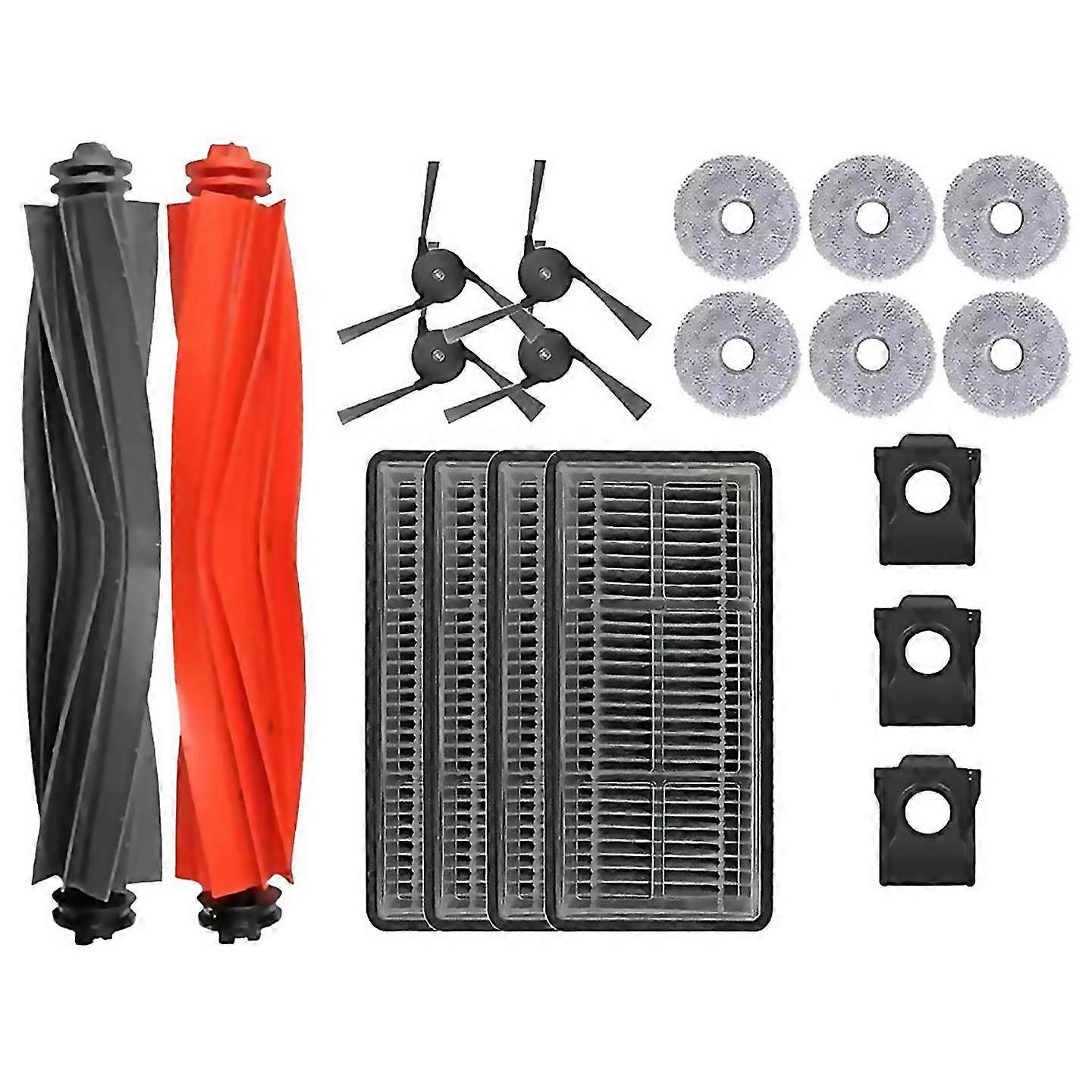 For for x40 pro ultra robot main side brush filter mop dust