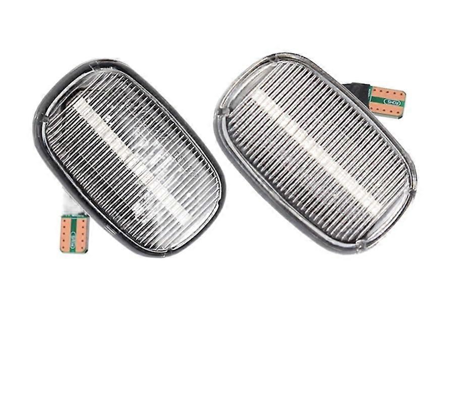 2 x Dynamic Side Marker Turn Light Indicator Signal Lamp for 19922007 Corolla E10/E11/E12 (Dynamic Crystal)
