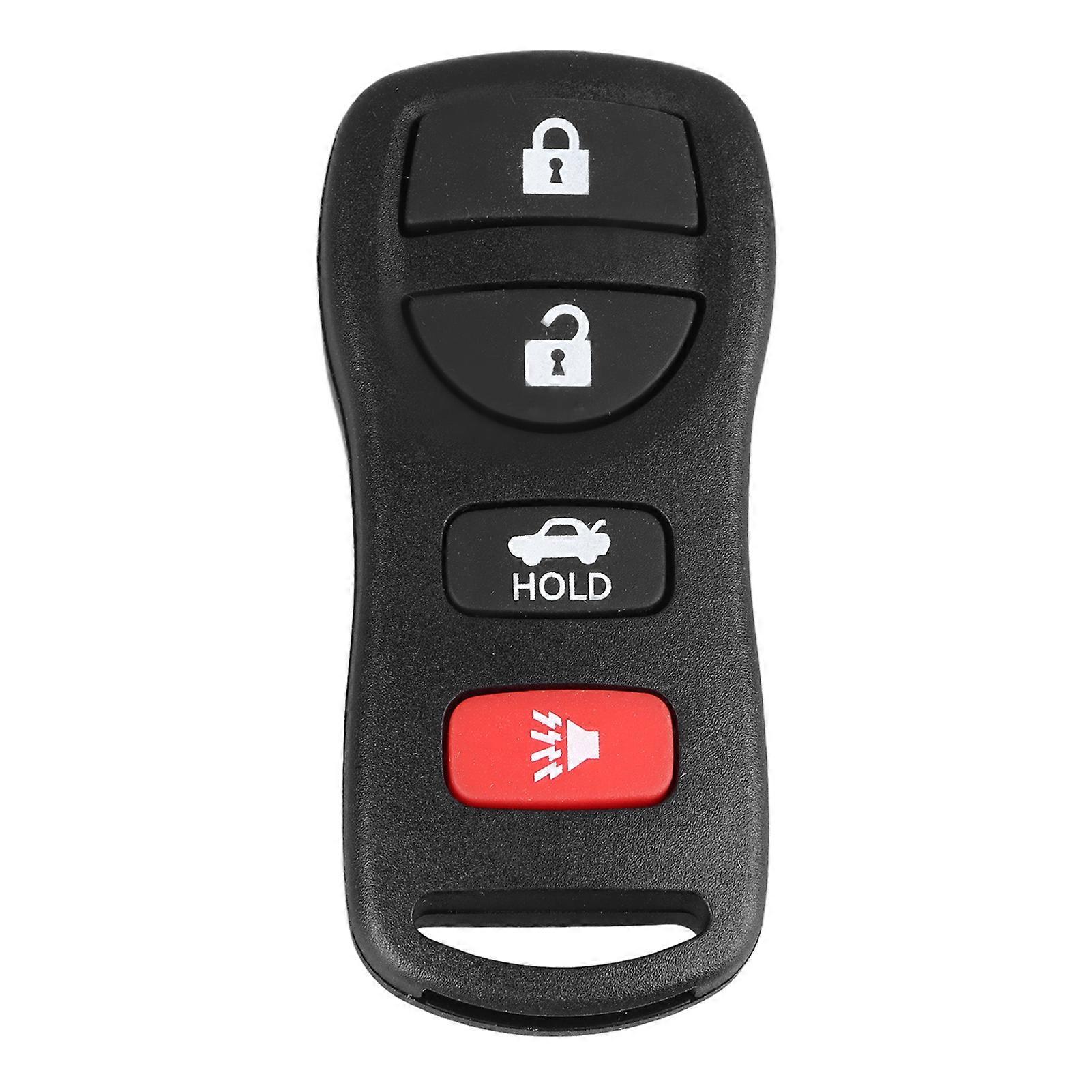 4 Keys Car Remote Control Key Fob Replacement for Vehicle Entry System with Electric Wave Splitting