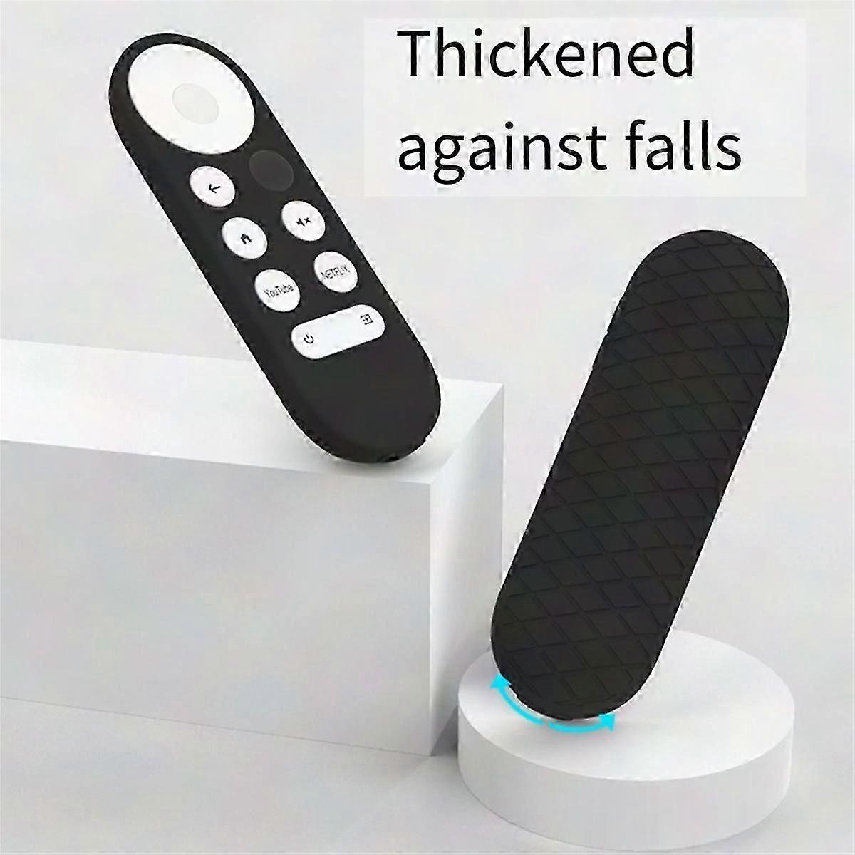 Soft Silicone Case for Google TV Remote 2020 - Protective Cover for Voice Remote