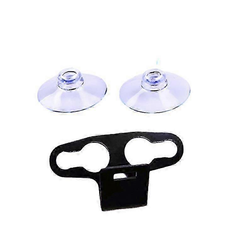 1 Set Car Windshield Suction Cup Mount for Radar Plastic Radar Hanging Holder with Cradle Bracket for Vehicle Navigation Systems