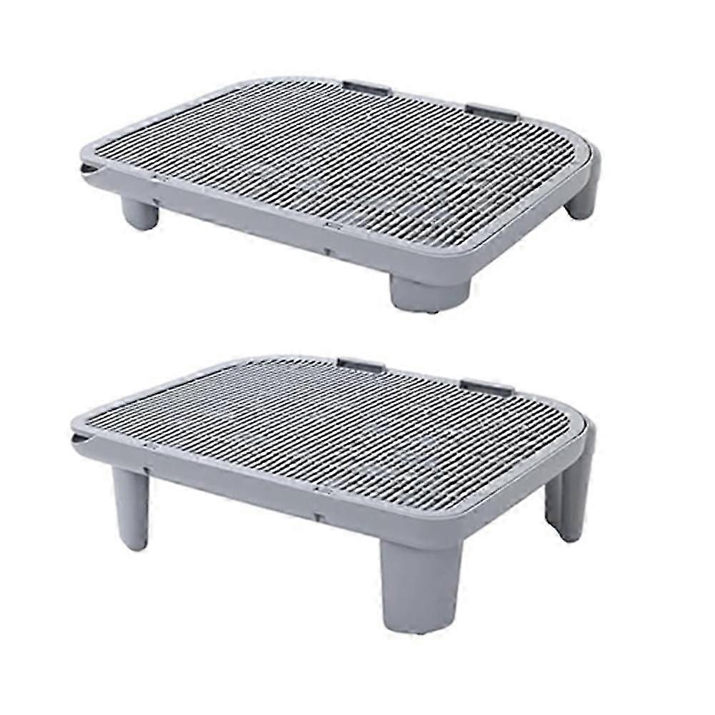 Adjustable Cat Ramp for Litter Box Elevated Cat Litter Ramp for Cat