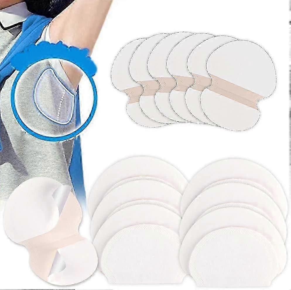 100pcs disposable underarm sweat pads, comfortable and invisible