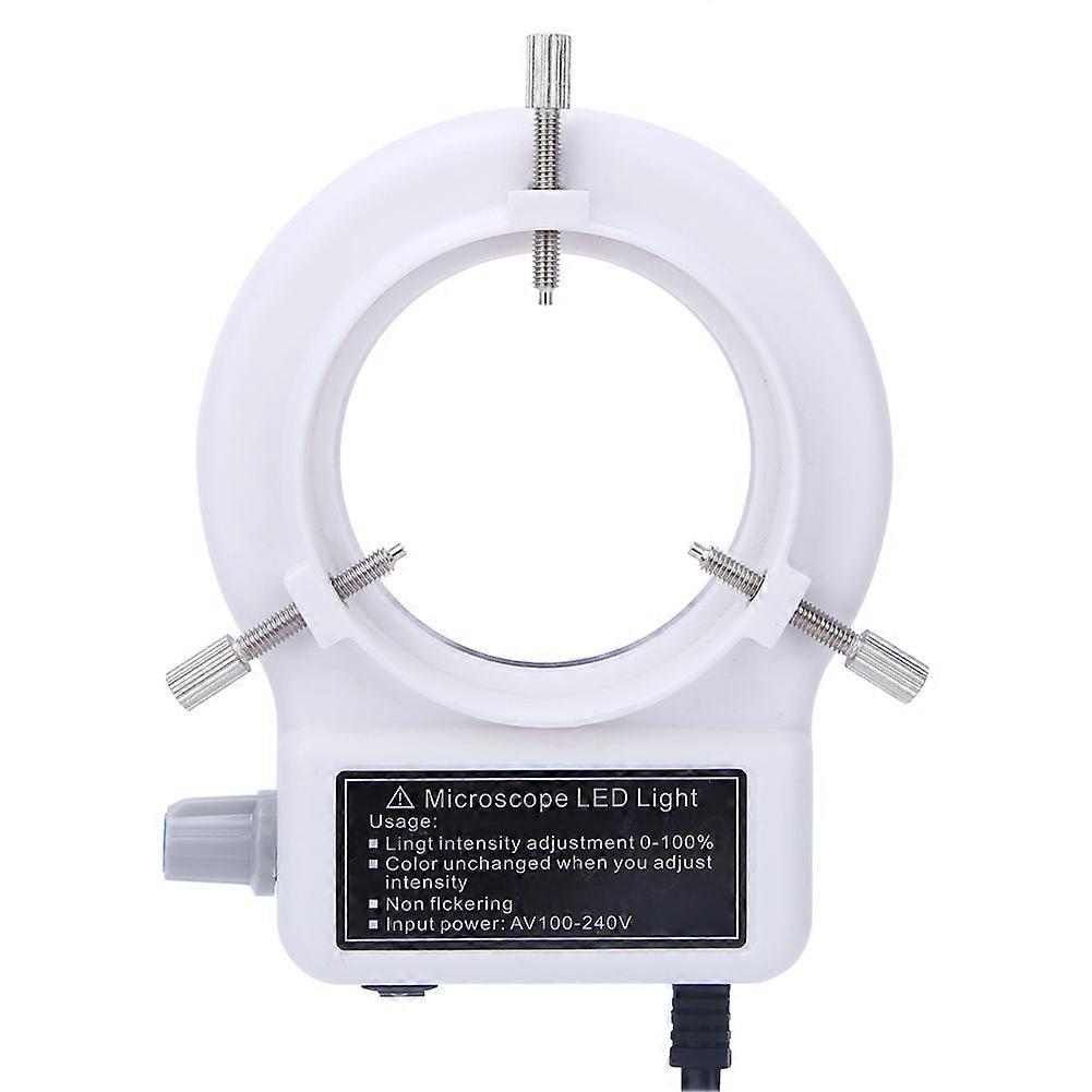 60LED Adjustable Brightness Microscope Ring Light for Stereo Microscope