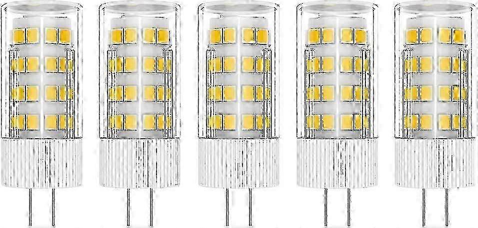 51 SMD 2835 チップ付き 5W G4 LED 電球、ウォームホワイト 3000K、400LM、220V、家庭用照明用エネルギークラス A+