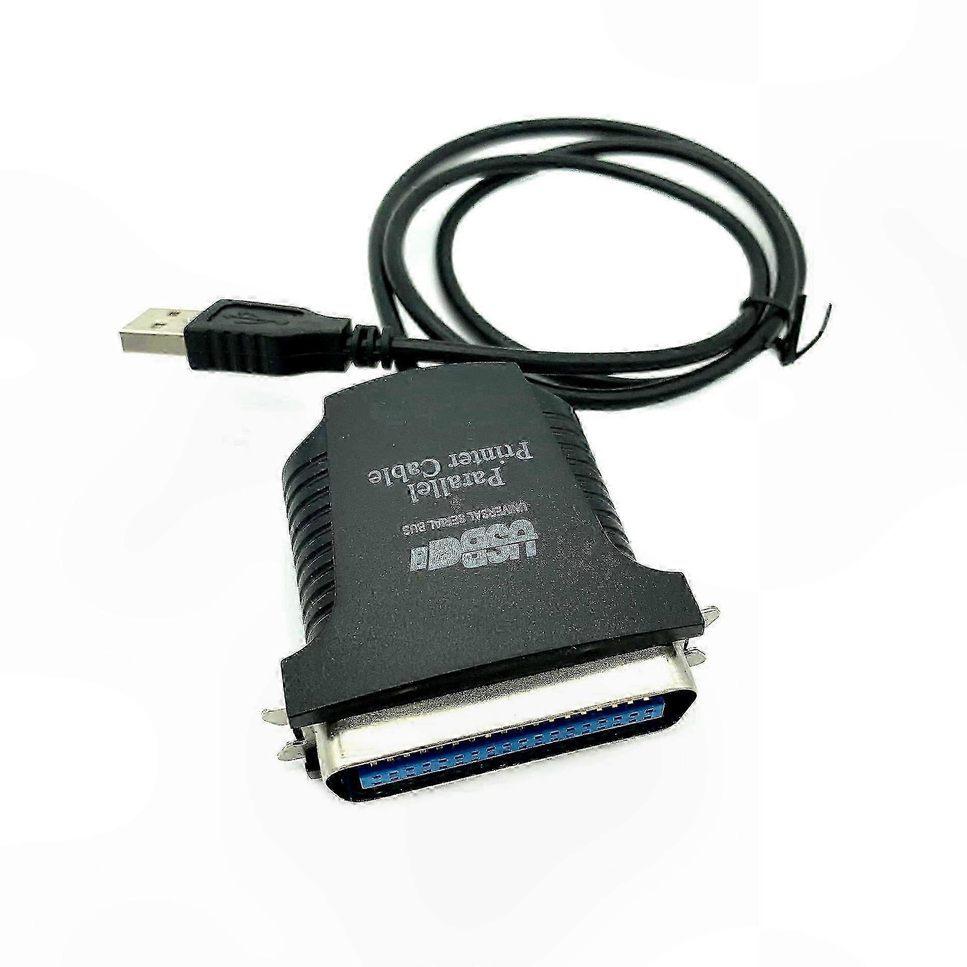 USB to Parallel Port Printer Cable, 1284 CN36 Pin IEEE Data Transfer Cord for Line Printers