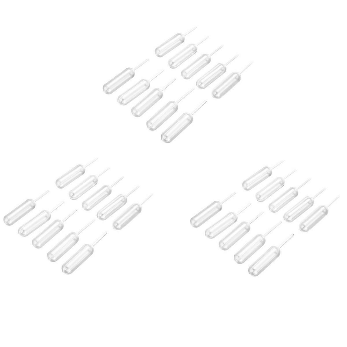 300Pcs 4Ml Plastic Disposable Squeeze Transfer Oils Pipettes Dropper Cream Perfusion DIY Cupcake Pip