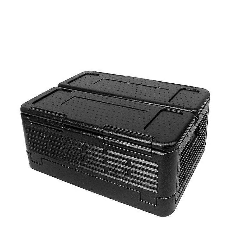 Portable folding thermal insulation box, 60-liter large capacity, easy to carry and store
