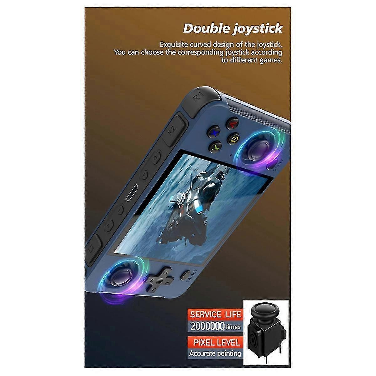 R40S Retro Video Game Console 16GB+128GB WiFi+BT Linux White