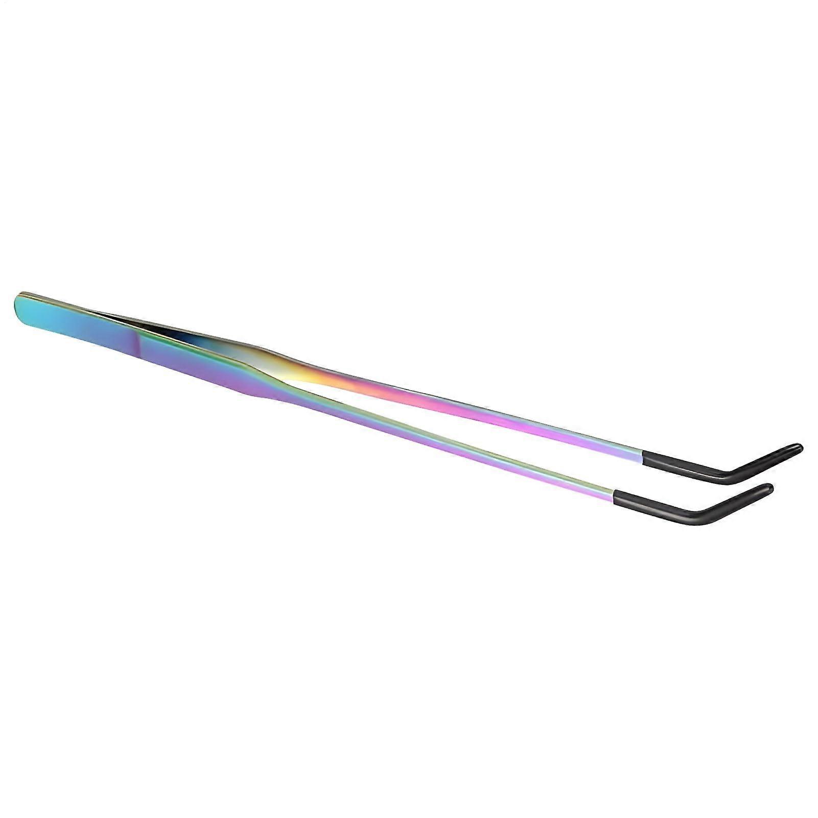 Feeding Tongs for Lizards and Snakes - Silicone Head Non-Slip Tweezers for Aquatic Plants and Reptile Tanks