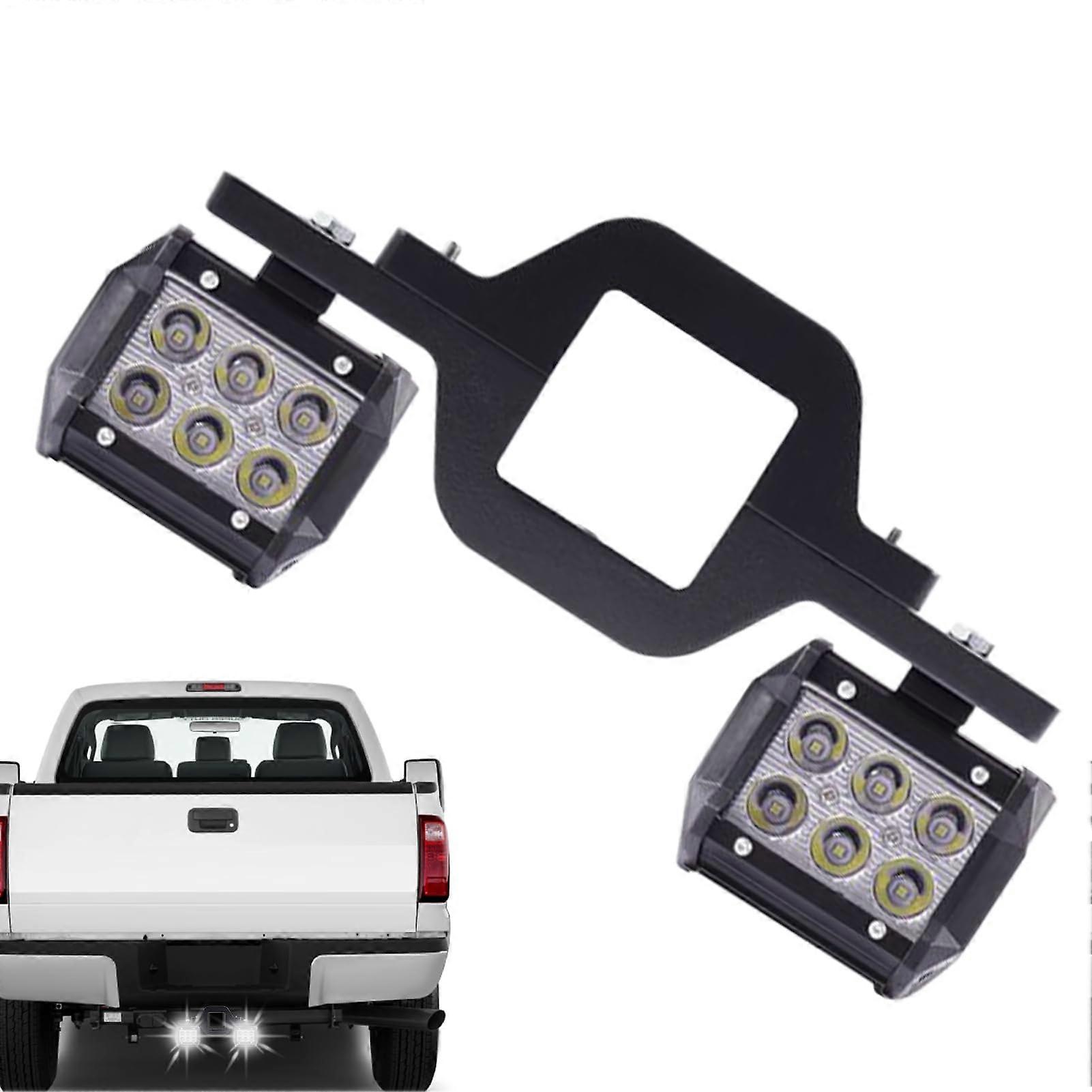 LED Pod Lights for Trailer and Pickup 18W Waterproof Backup Spotlight Strip, Dustproof, Universal Fit