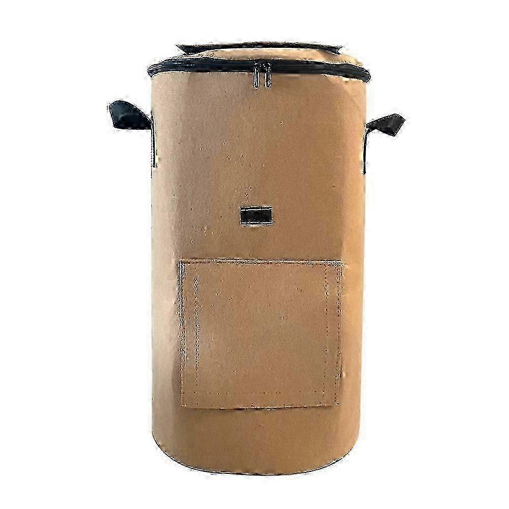 Garden Compost Bag, Reusable Garden Waste Bag with Lid, Eco-Friendl...