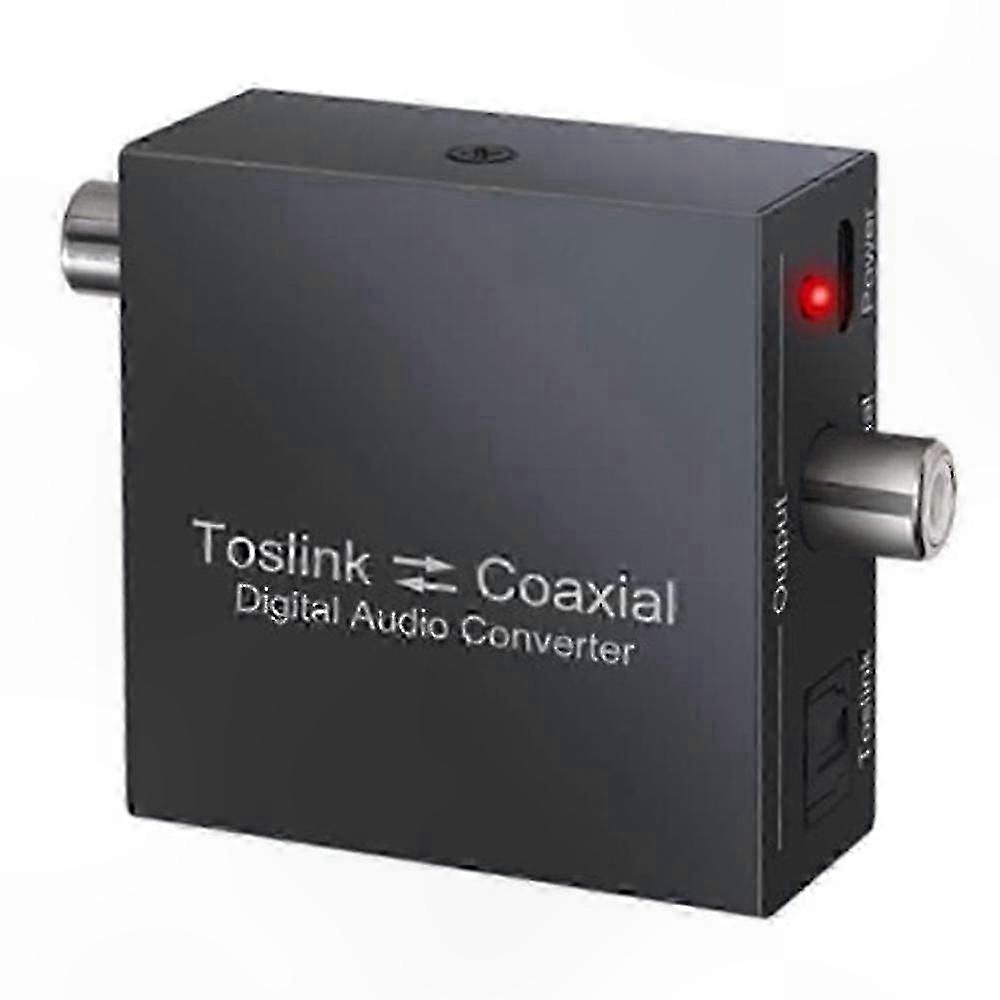 Coaxial to Optical SPDIF Converter with Bi-Directional Support for Toslink and Coaxial o Signals