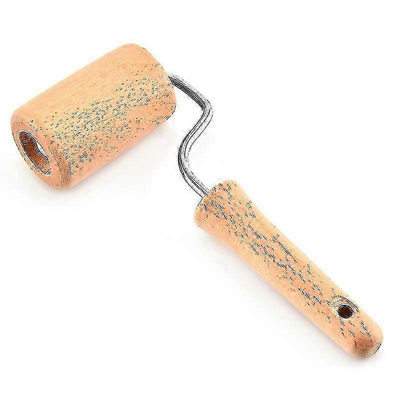 Beechwood Dough Rolling Pin, Even Rolling on Edges, 1pc